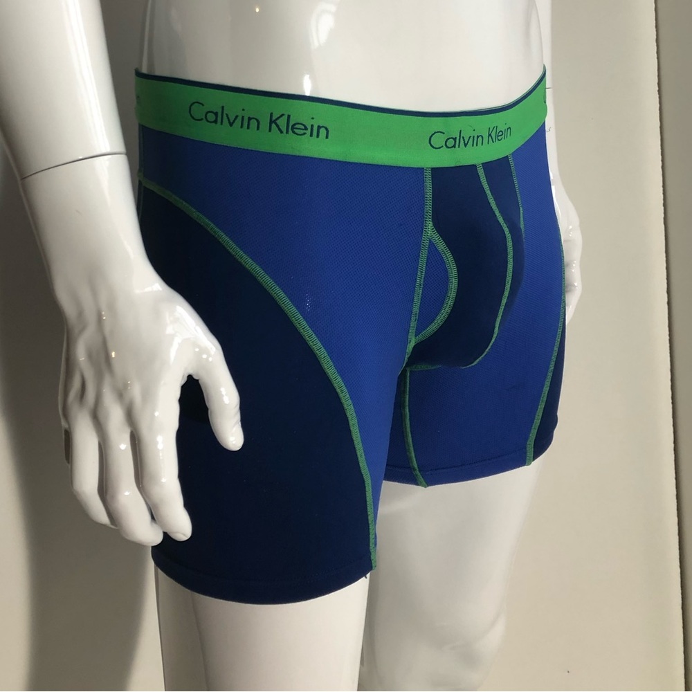 Blue and green Calvin Klein Air FX Trunks